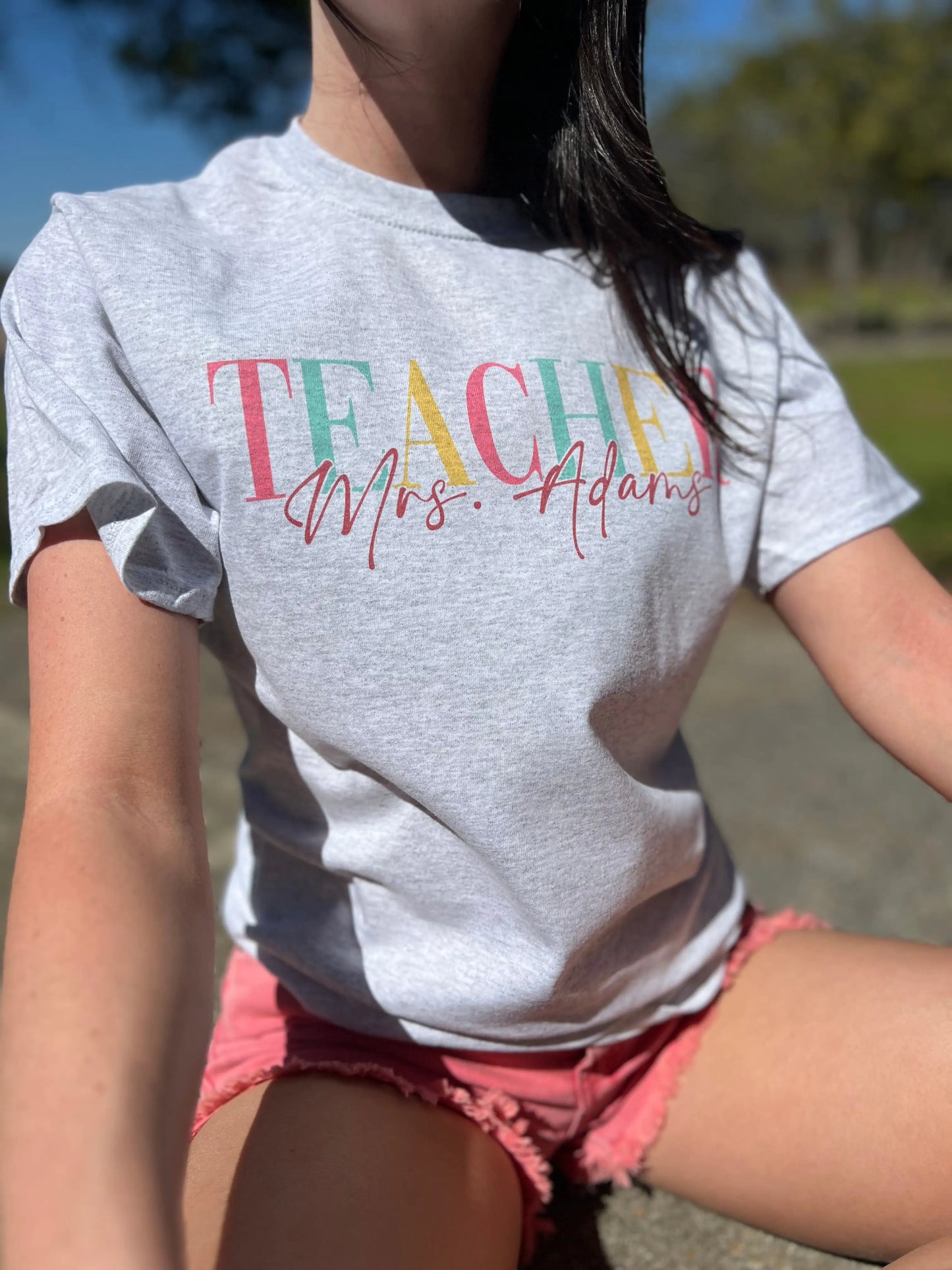 Customizable Teacher Tee