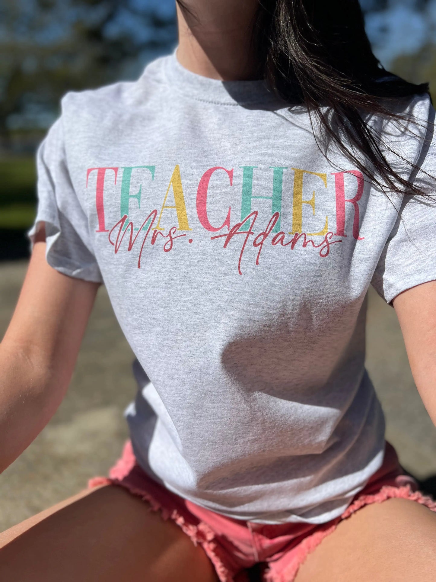 Customizable Teacher Tee