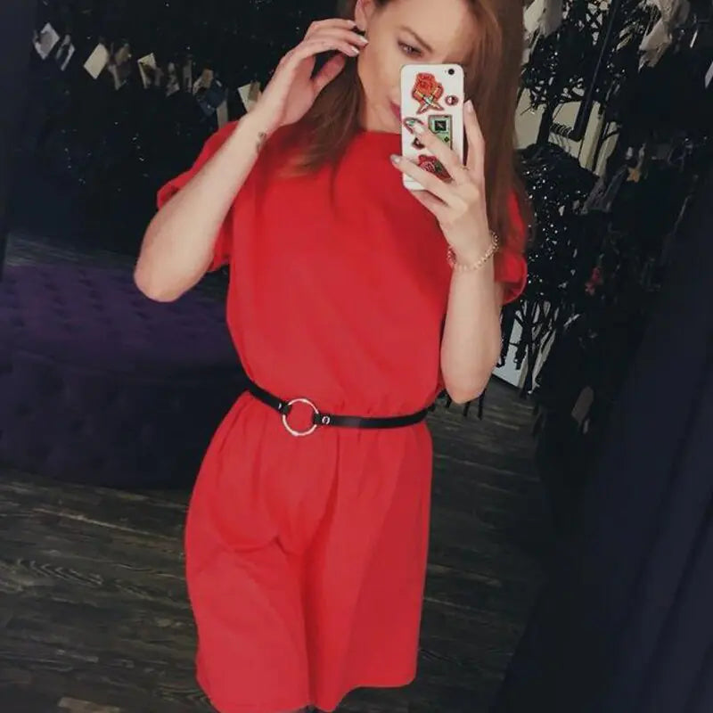 Chic Women's Leather Belt for Versatile Outfits