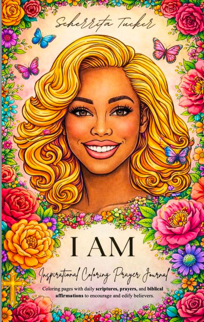 I AM Inspirational Coloring Prayer Journal