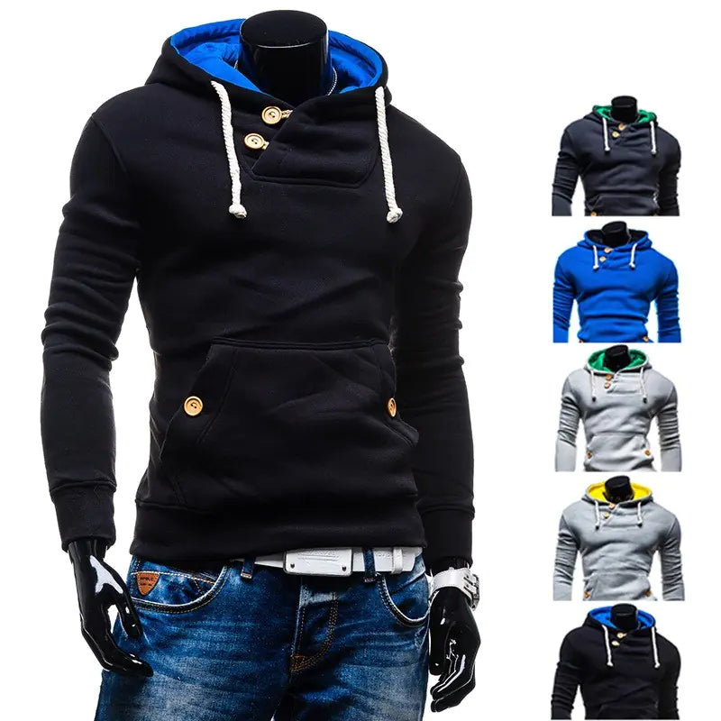 Hooded Pullover Sweatshirt for Big & Tall Men